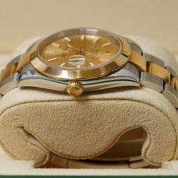 Pre Owned Rolex Datejust 126303-0009 Automatic Champagne 18K Yellow Gold Stainless Steel Men’s Wristwatch 41 mm