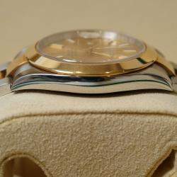 Pre Owned Rolex Datejust 126303-0009 Automatic Champagne 18K Yellow Gold Stainless Steel Men’s Wristwatch 41 mm