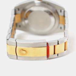 Pre Owned Rolex Datejust 126303-0009 Automatic Champagne 18K Yellow Gold Stainless Steel Men’s Wristwatch 41 mm