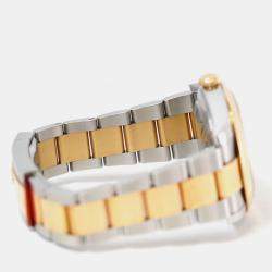 Pre Owned Rolex Datejust 126303-0009 Automatic Champagne 18K Yellow Gold Stainless Steel Men’s Wristwatch 41 mm
