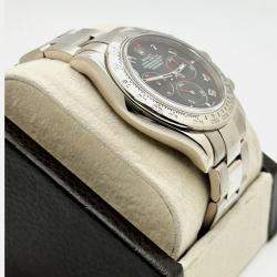 Pre Owned Rolex Cosmograph Daytona 116509 Automatic Black 18K White Gold Men's Wristwatch 40 mm