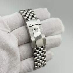 Pre Owned Rolex Datejust 126234 Automatic White Stainless Steel 18K White Gold Men's Wristwatch 36 mm