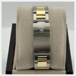 Pre Owned Rolex Datejust 16203 Automatic Slate Stainless Steel 18K Yellow Gold Men's Wristwatch 36 mm
