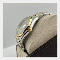 Pre Owned Rolex Datejust 16203 Automatic Slate Stainless Steel 18K Yellow Gold Men's Wristwatch 36 mm