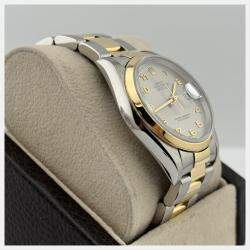 Pre Owned Rolex Datejust 16203 Automatic Slate Stainless Steel 18K Yellow Gold Men's Wristwatch 36 mm
