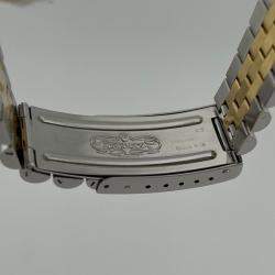 Pre Owned Rolex Datejust 16233 Automatic Champagne Diamond 18K Yellow Gold Stainless Steel Men's Wristwatch 36 mm