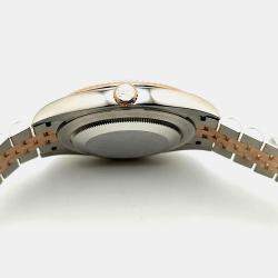 Pre Owned Rolex Datejust 126331 Automatic Slate 18K Rose Gold Stainless Steel Men's Wristwatch 41 mm