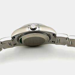 Pre Owned Rolex Datejust 178240 Automatic Blue Stainless Steel Men's Wristwatch 31 mm