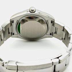 Pre Owned Rolex Datejust 178240 Automatic Blue Stainless Steel Men's Wristwatch 31 mm