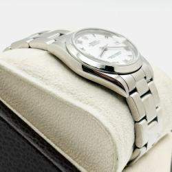 Pre Owned Rolex Datejust 68240 Automatic White Stainless Steel Men's Wristwatch 31 mm