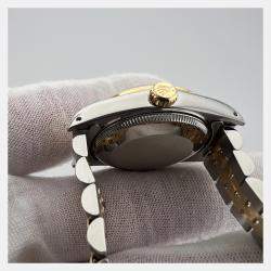 Pre Owned Rolex Datejust 68273 Automatic 18K Yellow Gold Stainless Steel Men's Wristwatch 31 mm