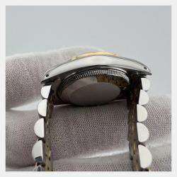 Pre Owned Rolex Datejust 68273 Automatic 18K Yellow Gold Stainless Steel Men's Wristwatch 31 mm