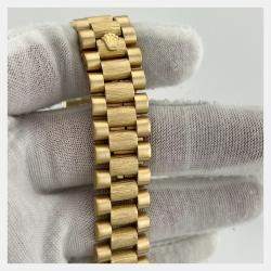 Pre Owned Rolex President Day Date 18078 Automatic Champagne 18K Yellow Gold Men's Wristwatch 36 mm