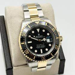 Pre Owned Rolex Sea Dweller 126603 Automatic 18K Yellow Gold Stainless Steel Men's Wristwatch 43 mm