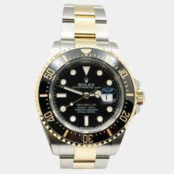 Pre Owned Rolex Sea Dweller 126603 Automatic 18K Yellow Gold Stainless Steel Men's Wristwatch 43 mm