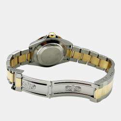 Pre Owned Rolex Submariner 16613 Automatic Champagne Diamond 18K Yellow Gold Stainless Steel Men's Wristwatch 40 mm