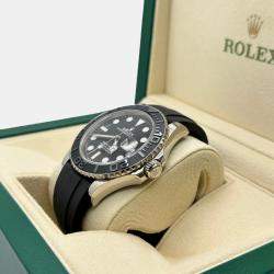 Pre Owned Rolex Yacht Master 226659 Automatic Black 18K White Gold Men's Wristwatch 42 mm