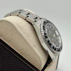 Pre Owned Rolex GMT Master 16700 Automatic Black Stainless Steel Men's Wristwatch 40 mm