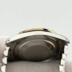 Pre Owned Rolex GMT Master 16753 Automatic Black & Yellow 18K Yellow Gold Stainless Steel Men's Wristwatch 40 mm