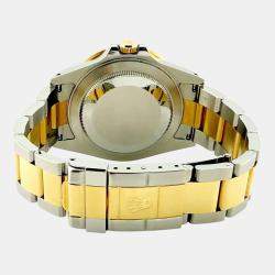Pre Owned Rolex GMT Master II 16713 Automatic Root Beer 18K Yellow Gold & Stainless Steel Men's Wristwatch 40mm