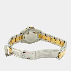 Pre Owned Rolex GMT Master II 16713 Automatic Root Beer 18K Yellow Gold & Stainless Steel Men's Wristwatch 40mm