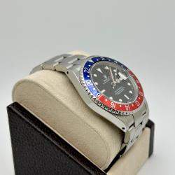 Pre Owned Rolex GMT-Master II 16710 Automatic Pepsi Red & Blue Stainless Steel Men's Wristwatch 40 mm