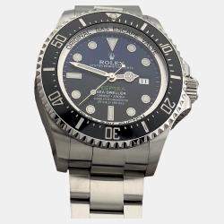 Pre Owned Rolex Sea-Dweller Deepsea 126660 Automatic Black Stainless Steel Men's Wristwatch 44mm