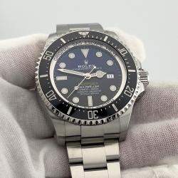 Pre Owned Rolex Sea-Dweller Deepsea 126660 Automatic Black Stainless Steel Men's Wristwatch 44mm