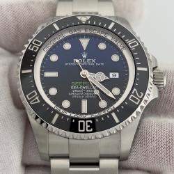 Pre Owned Rolex Sea-Dweller Deepsea 126660 Automatic Black Stainless Steel Men's Wristwatch 44mm