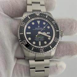 Pre Owned Rolex Sea-Dweller Deepsea 126660 Automatic Black Stainless Steel Men's Wristwatch 44mm
