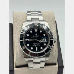 Pre Owned Rolex Submariner 116610 Automatic Black Stainless Steel Men's Wristwatch 40mm