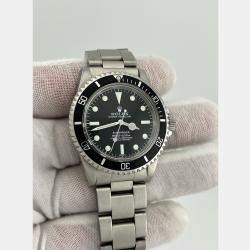 Pre Owned Rolex Submariner 5512 Automatic Stainless Steel Men's Wristwatch 40mm
