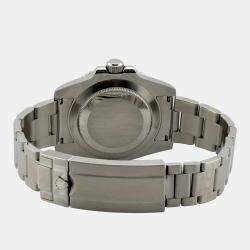 Pre Owned Rolex Submariner Date 116610 Automatic Black Stainless Steel Men's Wristwatch 40mm