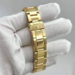 Pre Owned Rolex Yacht Master 16628 Automatic Black 18K Yellow Gold Men's Wristwatch 40mm