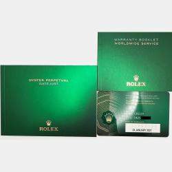 Pre Owned Rolex Datejust 126331 Automatic Mother Of Pearl,Diamond, Stainless Steel & 18K Rose Gold Men's Wristwatch 41mm