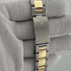 Pre Owned Rolex Datejust 16233 Automatic Roman Ivory Stainless Steel 18K Yellow Gold Men's Wristwatch 36 mm