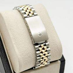 Pre Owned Rolex Datejust 16233 Automatic Mother of Pearl Diamond Stainless Steel 18K Gold Jubilee Men's Wristwatch 36 mm