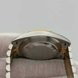 Pre Owned Rolex Datejust 126333 Automatic Champagne Diamond 18K Yellow Gold Stainless Steel Men's Wristwatch 41 mm