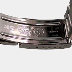 Pre Owned Rolex GMT Master Pepsi 16700 Automatic Black Stainless Steel Men's Wristwatch 40 mm