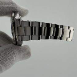Pre Owned Rolex GMT Master Pepsi 16700 Automatic Black Stainless Steel Men's Wristwatch 40 mm