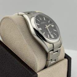 Pre Owned Rolex Oyster Perpetual 124300 Automatic Black Stainless Steel Men's Wristwatch 41 mm