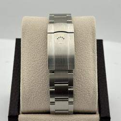 Pre Owned Rolex Oyster Perpetual 124300 Automatic Black Stainless Steel Men's Wristwatch 41 mm