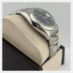Pre Owned Rolex Datejust 116200 Automatic Blue Stainless Steel Men's Wristwatch 36 mm
