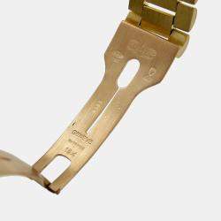 Pre Owned Rolex President Day-Date 18238 Automatic Champagne 18K Yellow Gold Men's Wristwatch 36 mm