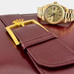 Pre Owned Rolex President Day-Date 1803 Automatic 18K Rose Gold Men's Wristwatch 36 mm