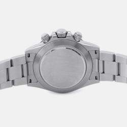 Pre Owned Rolex Cosmograph Daytona 116500LN Automatic Black Stainless Steel Men's Wristwatch 40 mm