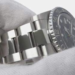 Pre Owned Rolex GMT-Master II 126710GRNR Automatic Black Stainless Steel Men's Wristwatch 40 mm