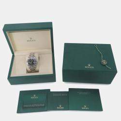 Pre Owned Rolex GMT-Master II 126710GRNR Automatic Black Stainless Steel Men's Wristwatch 40 mm