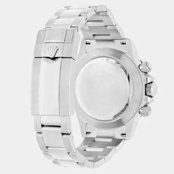 Pre Owned Rolex Cosmograph Daytona 116500LN-0001 Automatic White Stainless Steel Men's Watch 40 mm