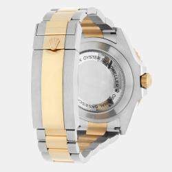 Pre Owned Rolex Sea-Dweller 126603 Automatic Black Oystersteel & 18k Yellow Gold Men's Watch 43 mm